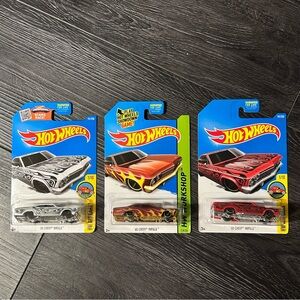 Hot Wheels '65 Chevy Impala Set of 3